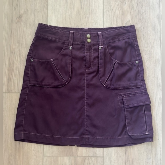 Athleta Deep Purple Skirt - Picture 1 of 8